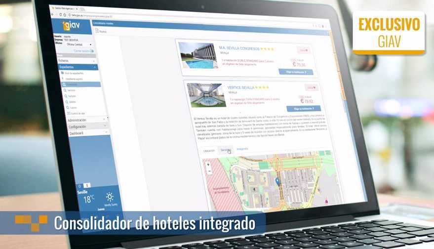 Consolidador de hoteles del software para agencias de viajes Consolidador de hoteles del software para agencias de viajes