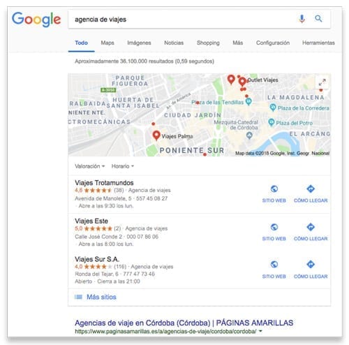 google-posicion