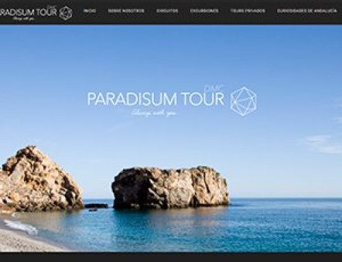Web agencia de viajes Paradisum Tour [2020]