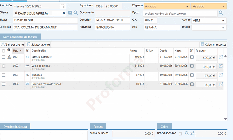 calculadora Configuración módulo Verifactu GIAV